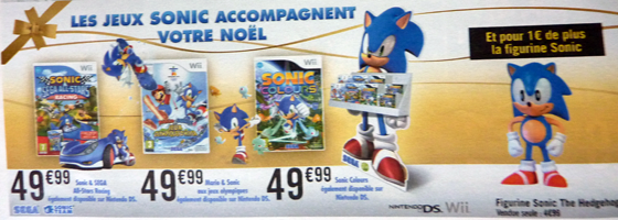 Opération Sonic chez Géant Casino