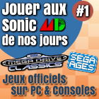 Jouer aux Sonic MD de nos jours #1 / Les jeux officiels sur PC et consoles