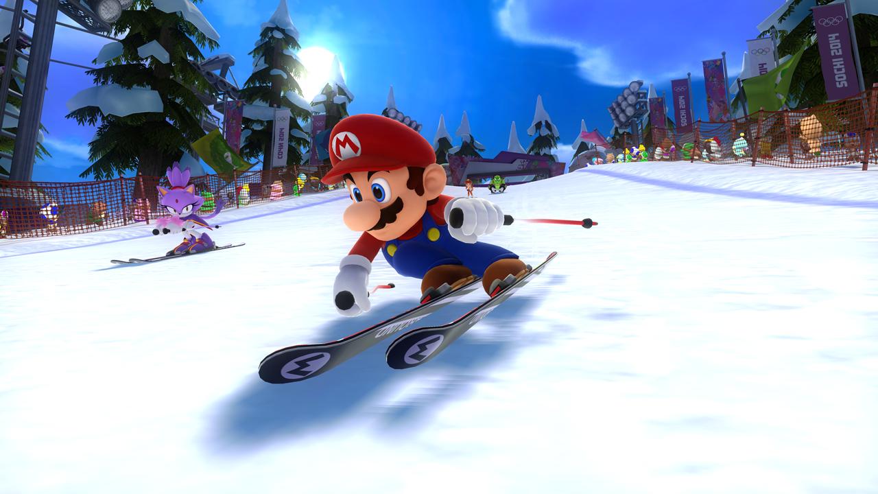 Mario & Sonic aux JO de Sochi sur WiiU