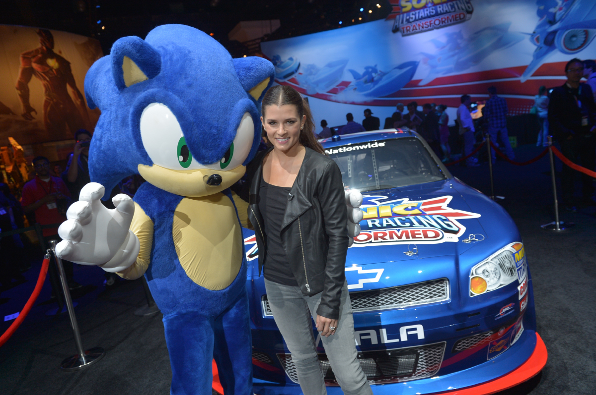 Danica Patrick dans Sonic & All-Stars Transf.