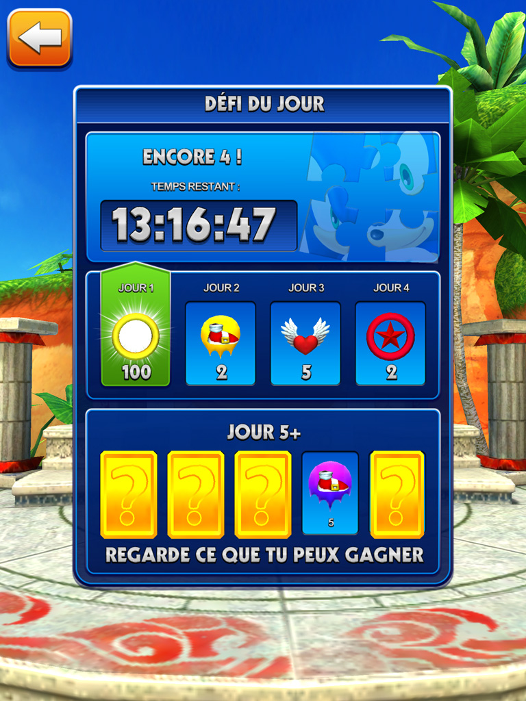 Sonic Dash gratuit et mis à jour