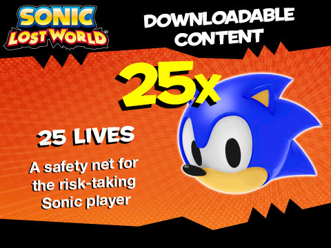 Sonic Lost World: DLC exclusifs à la précommande + Trailer français