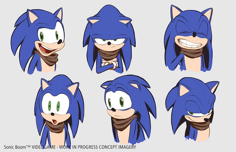 Sonic Boom: Images Wii U et concept-arts