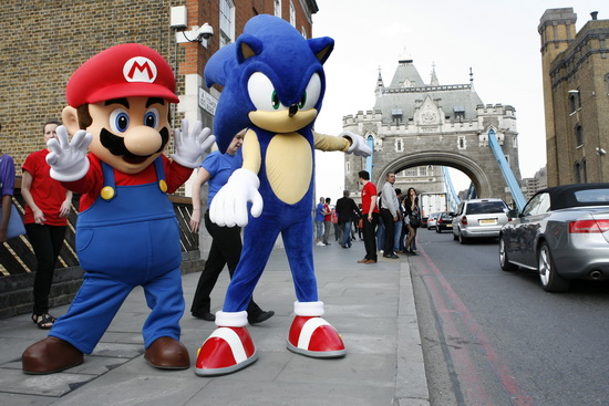 Mario et Sonic vont aux JO de Londres