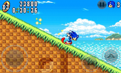 Sonic Advance sur l'Android Market Japonais !